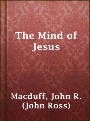cover image of The Mind of Jesus